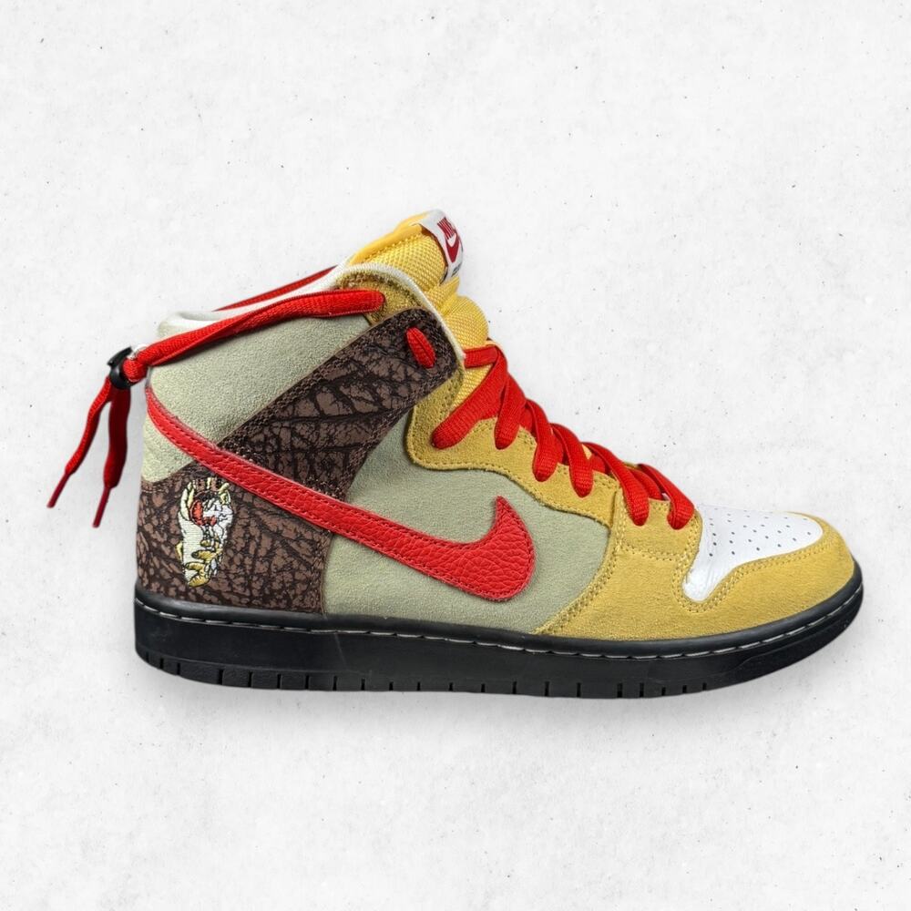 Nike SB Dunk High Color Skates Kebab and Destroy Mens Size 9 CZ2205-700